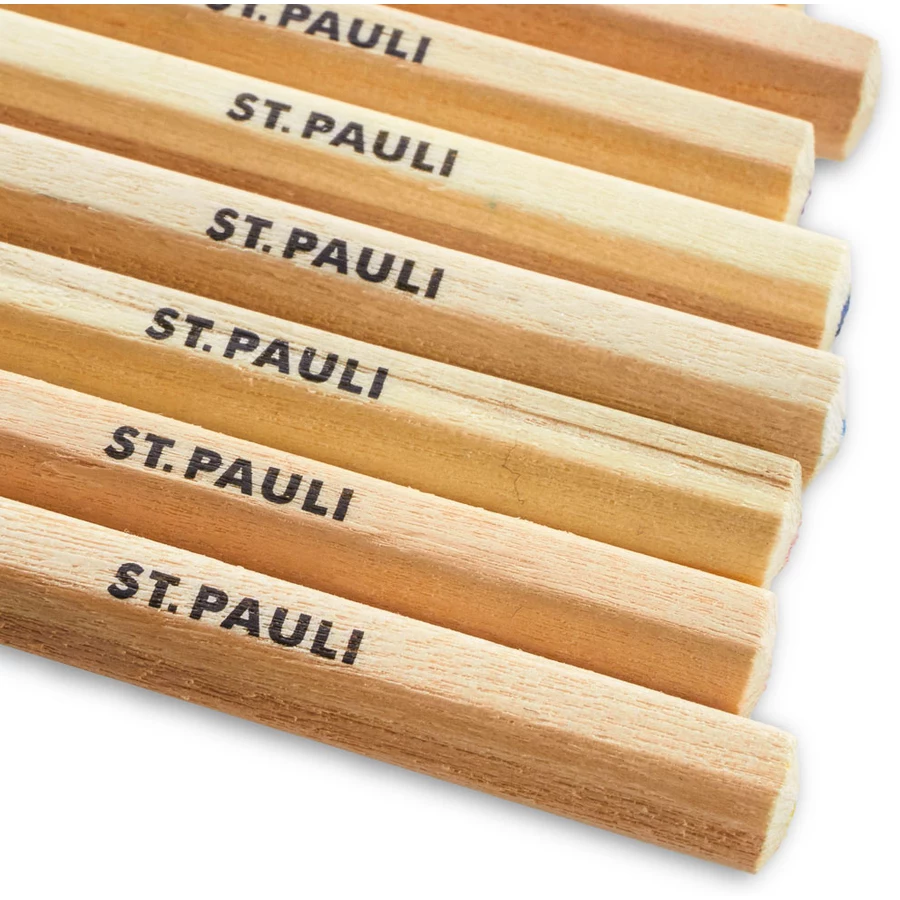 St. Pauli Collegeblock Buntstifte 12er Set