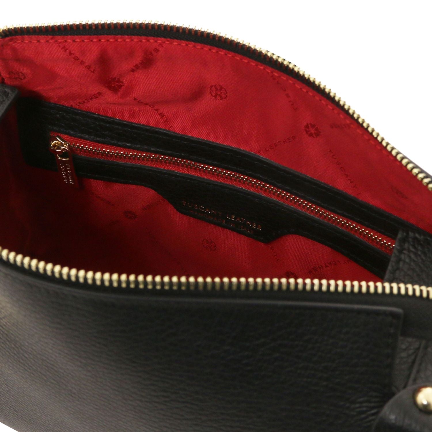 TL142422 – Praline – Soft leren duffle bag
