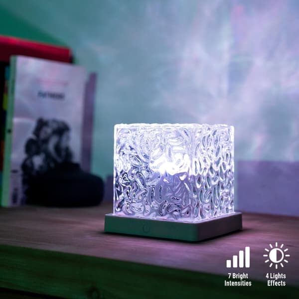 Oppladbar LED-projektor med nordlys Boralamp InnovaGoods