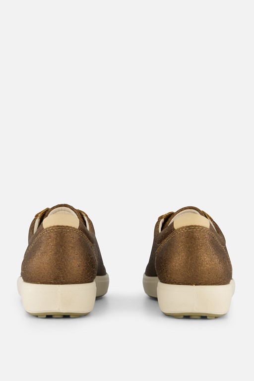 Ecco Soft 7 W Sneakers brons Nubuck