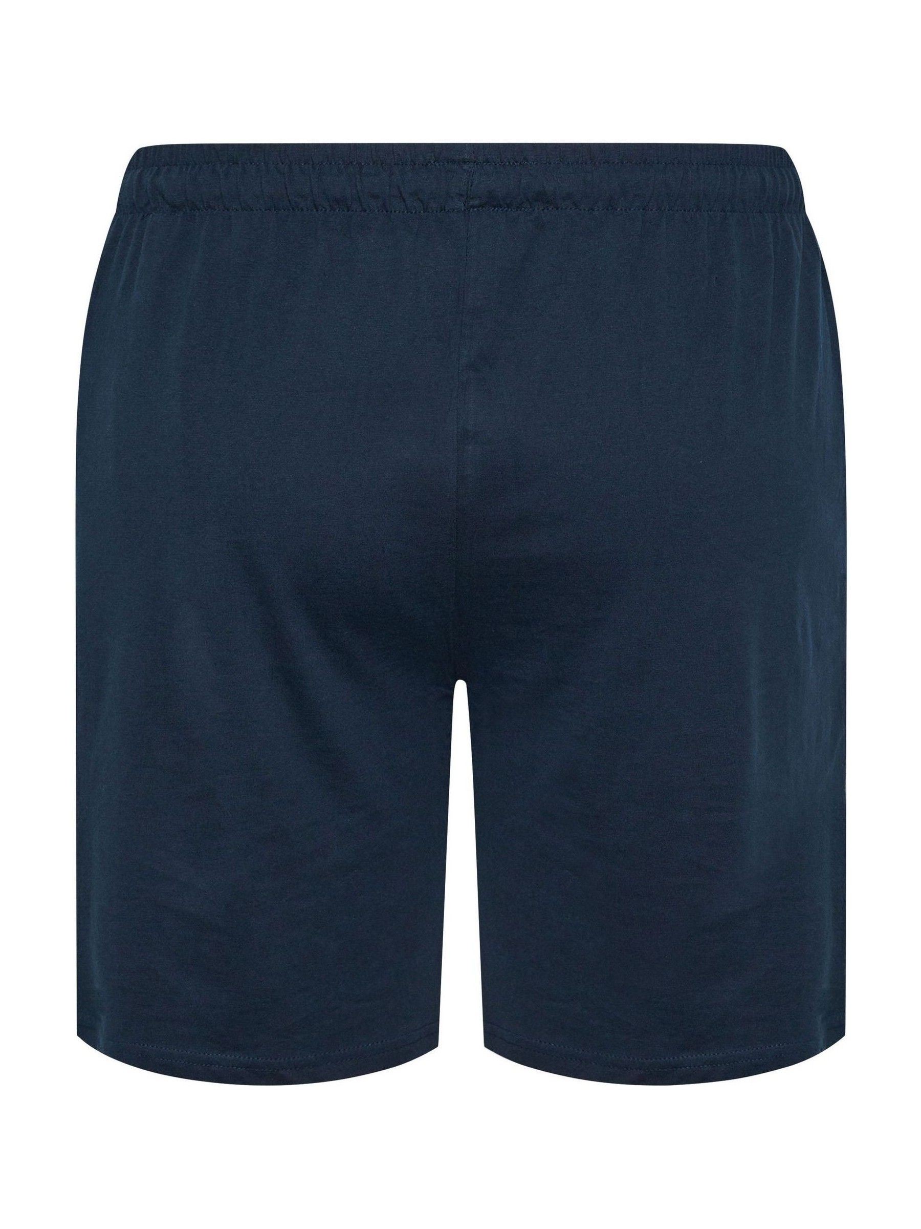 Blauw - BadRhino Big & Tall Jersey Lounge Shorts