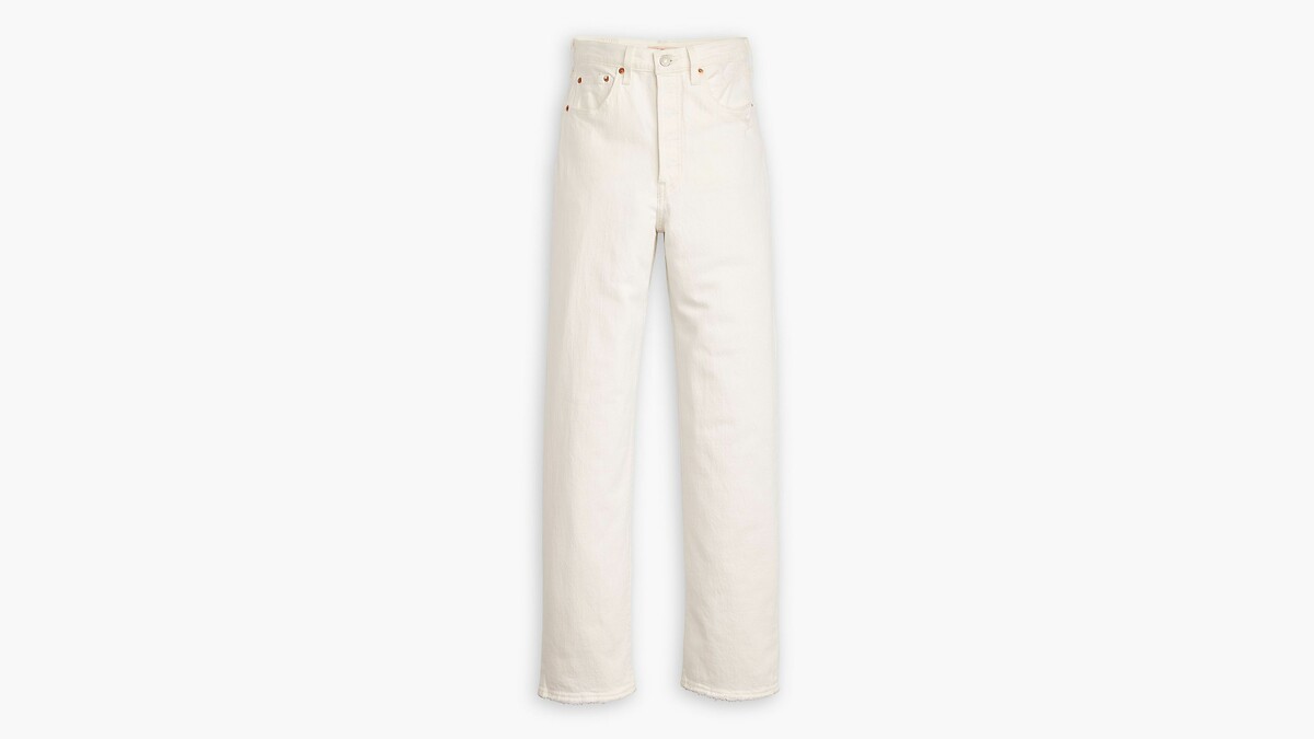 Calça jeans Levi's Ribcage reta até o tornozelo