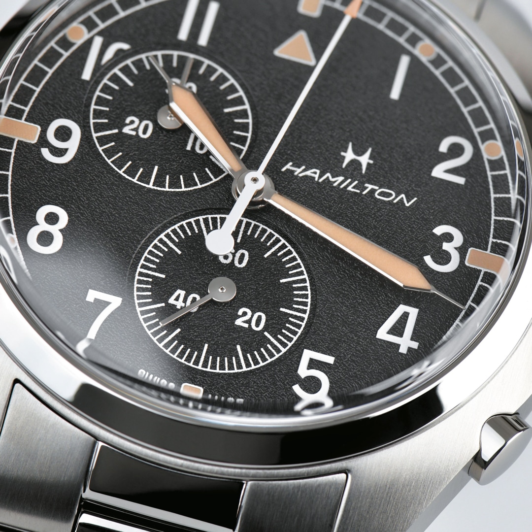 Hamilton Khaki Pilot Pioneer Chrono Quartz