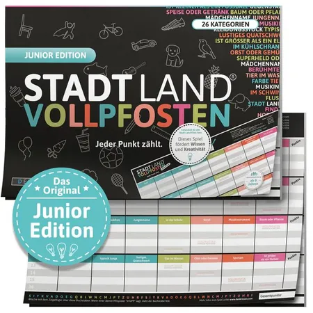 Denkriesen Stadt, Land, Vollpfosten - Junior Edition 