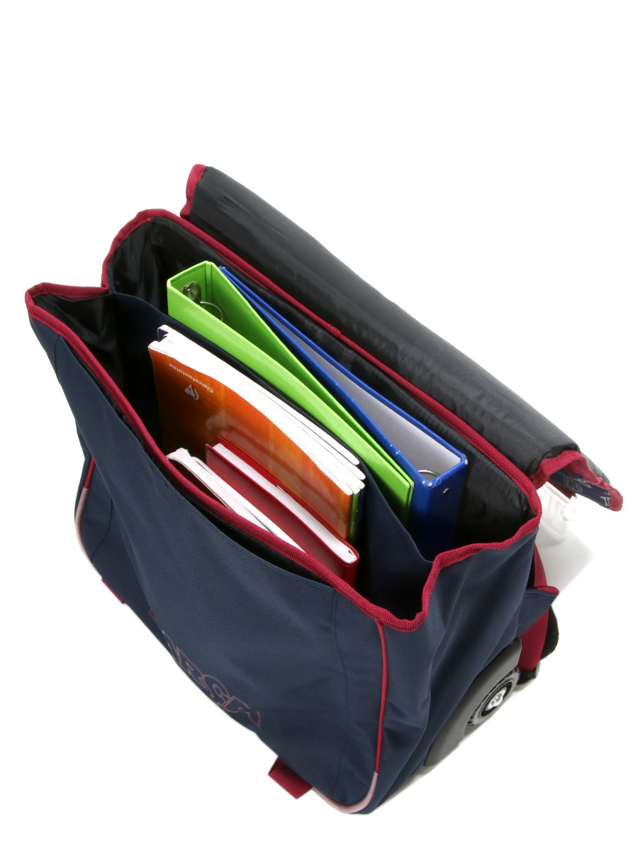 Cartable À roulettes FC Barcelone Blason 41 cm