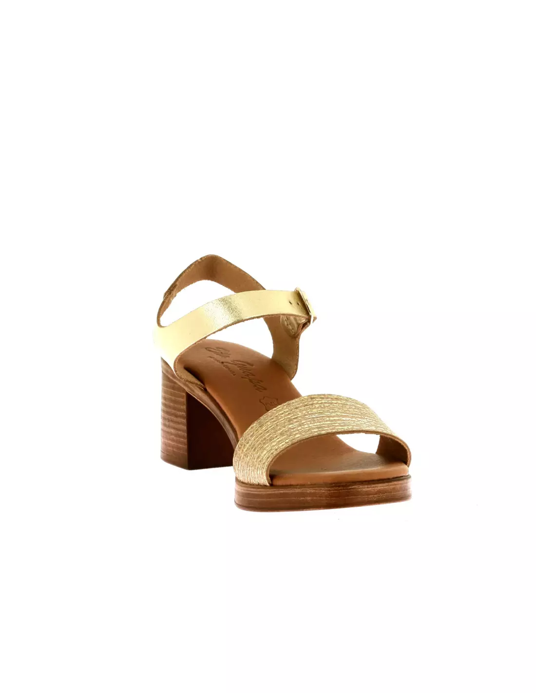 ELLA GUAPA ELASO - Sandales & nu-pieds OROCONTAPLATINO
