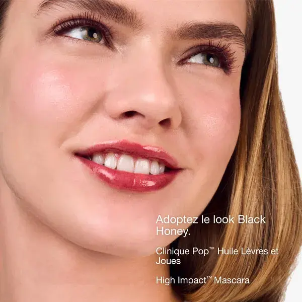 Clinique Pop™ Óleo para Lábios e Bochechas Mel Negro 7ml