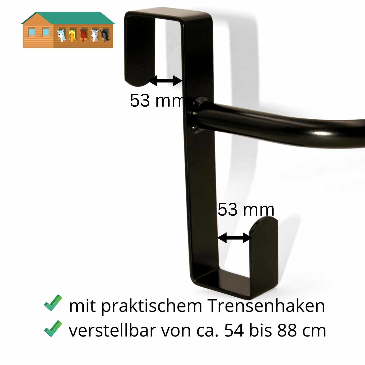 AMKA Pferdedeckenhalterung