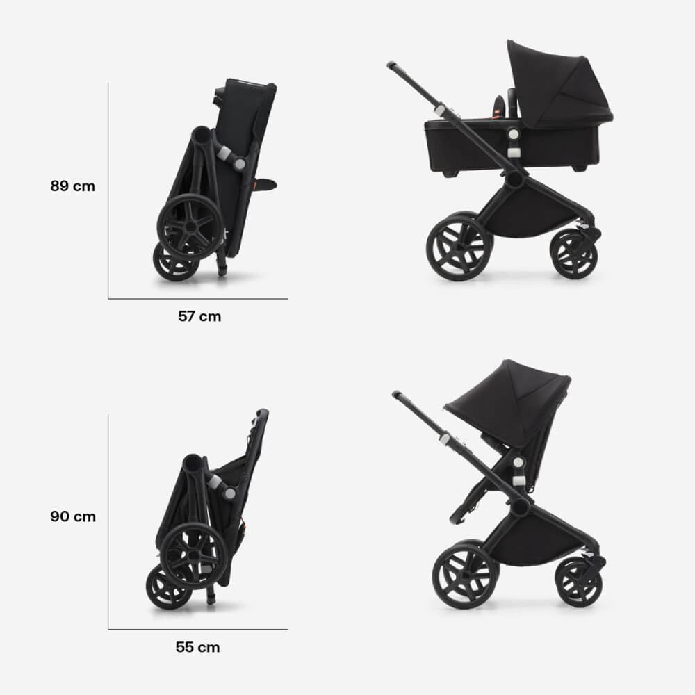 Bugaboo Fox Cub Kinderwagen Midnight Black