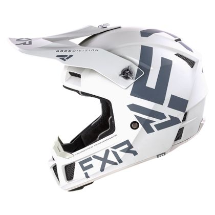 Casque cross FXR CLUTCH CX WHITE 2021 - Blanc