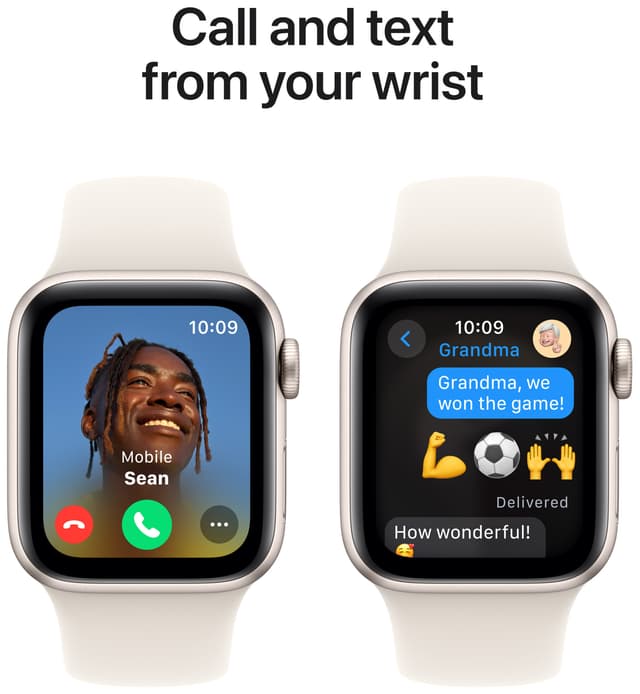 Apple Watch SE 2nd Gen 40mm GPS (Starlight Alu/Starlight sport band M/L)