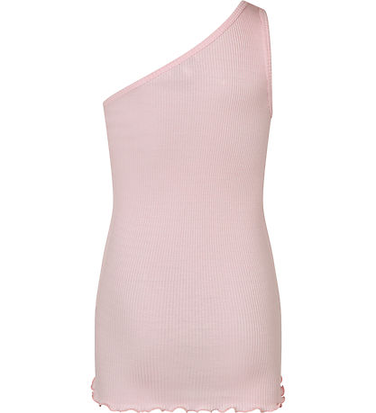Rosemunde Top - Eine Schulter - Rib - Lotus Pink