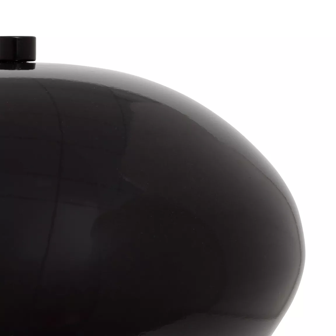 Lampe à poser métal (38 cm) Savio Noire