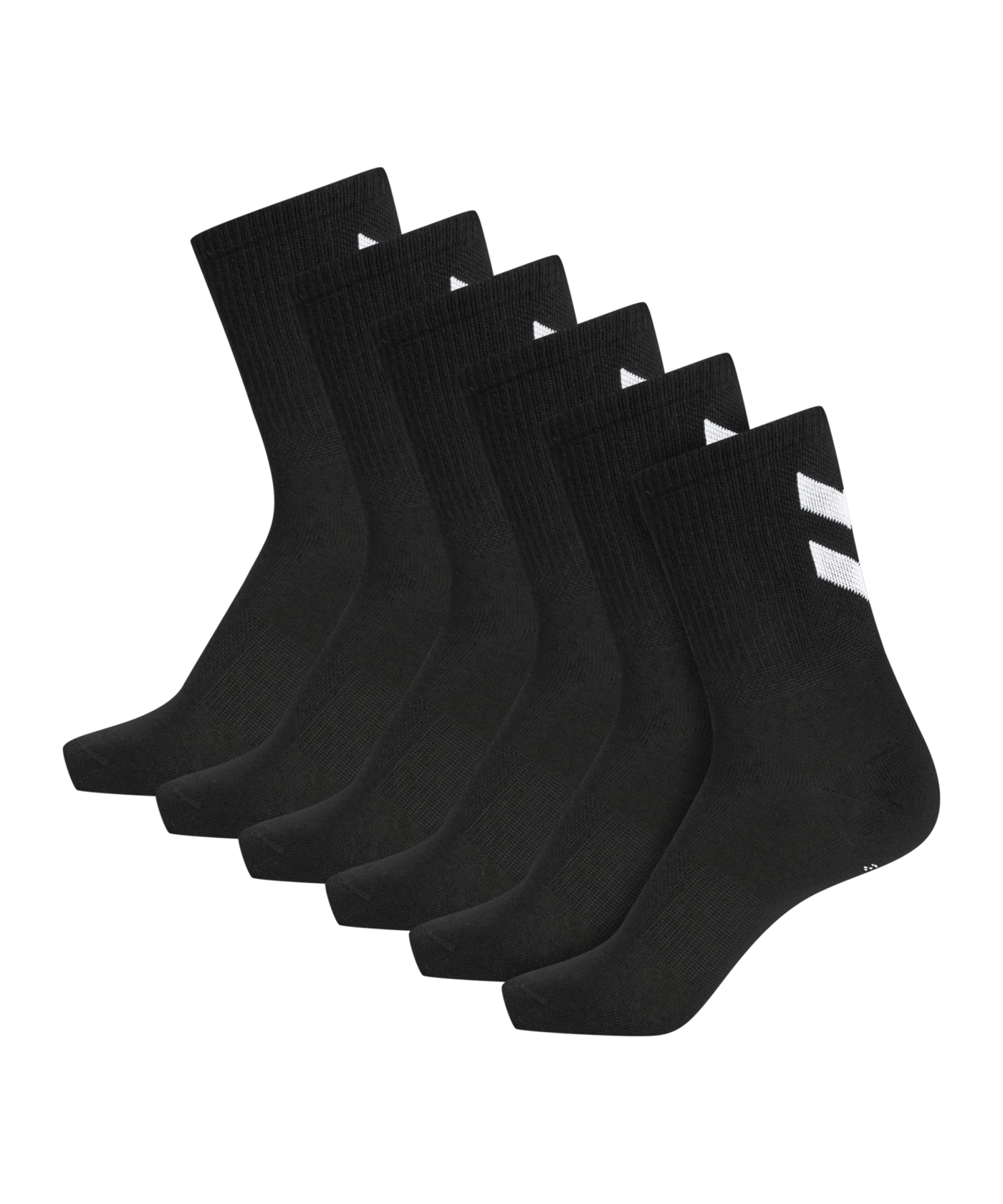 Hummel hmlchevron 6-Pack Socken Schwarz F2001
