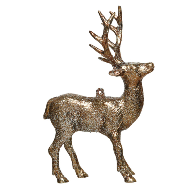 Dekohänger - Hirsch - ca. 5 x 11 x 14 cm - 1 Stück