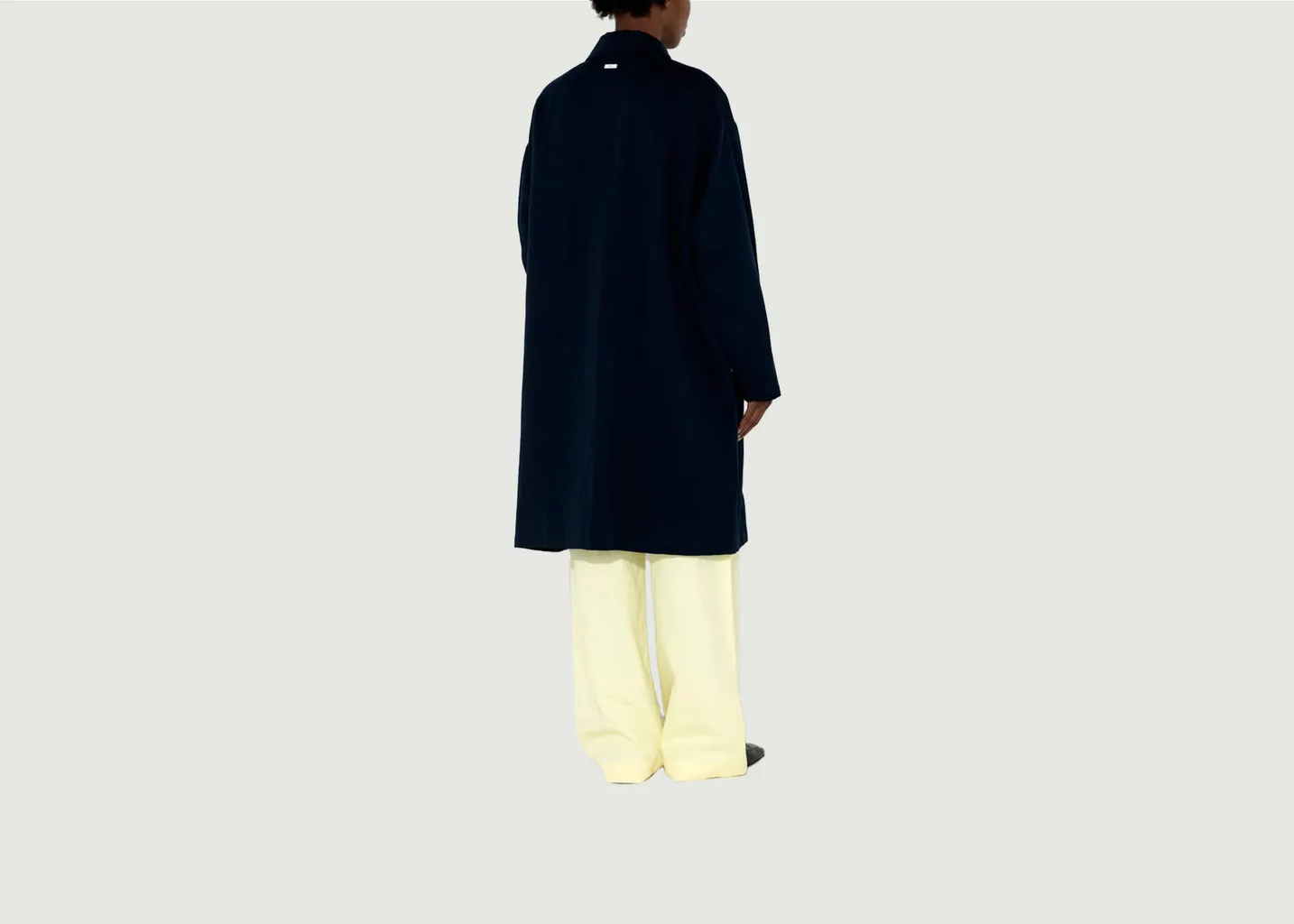 Manteau oversize abstraction Maison Lener