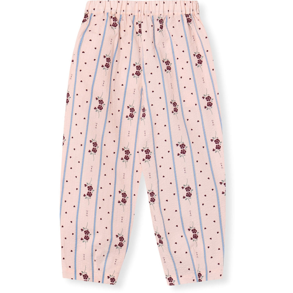 Køb Fliink Chalk Pink Aop Colombe Ruffle Bukser