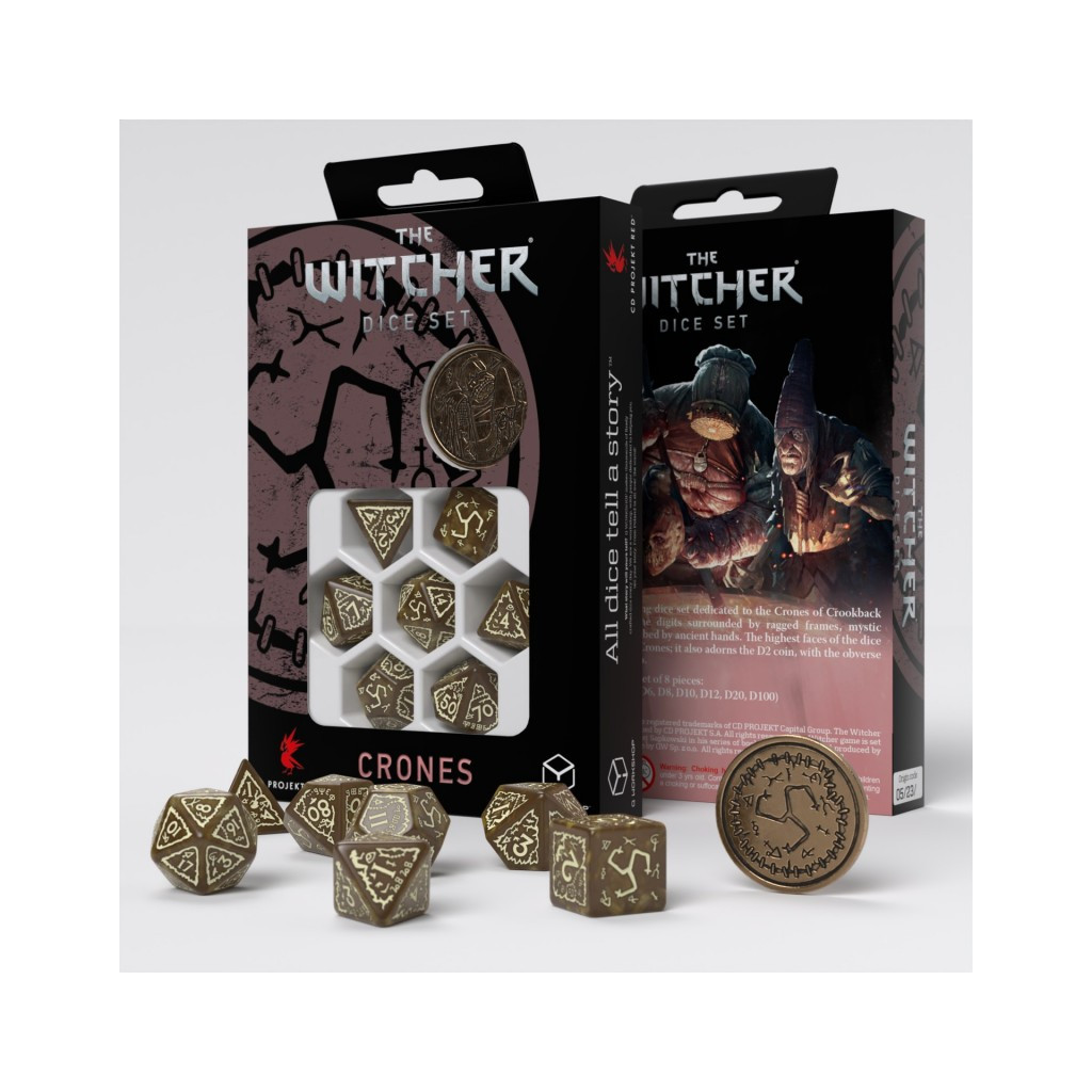 The Witcher Dice Set - Crones - Weavess
