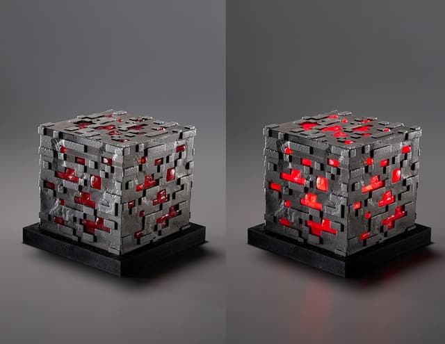 Minecraft Redstone Ore dekorationslys