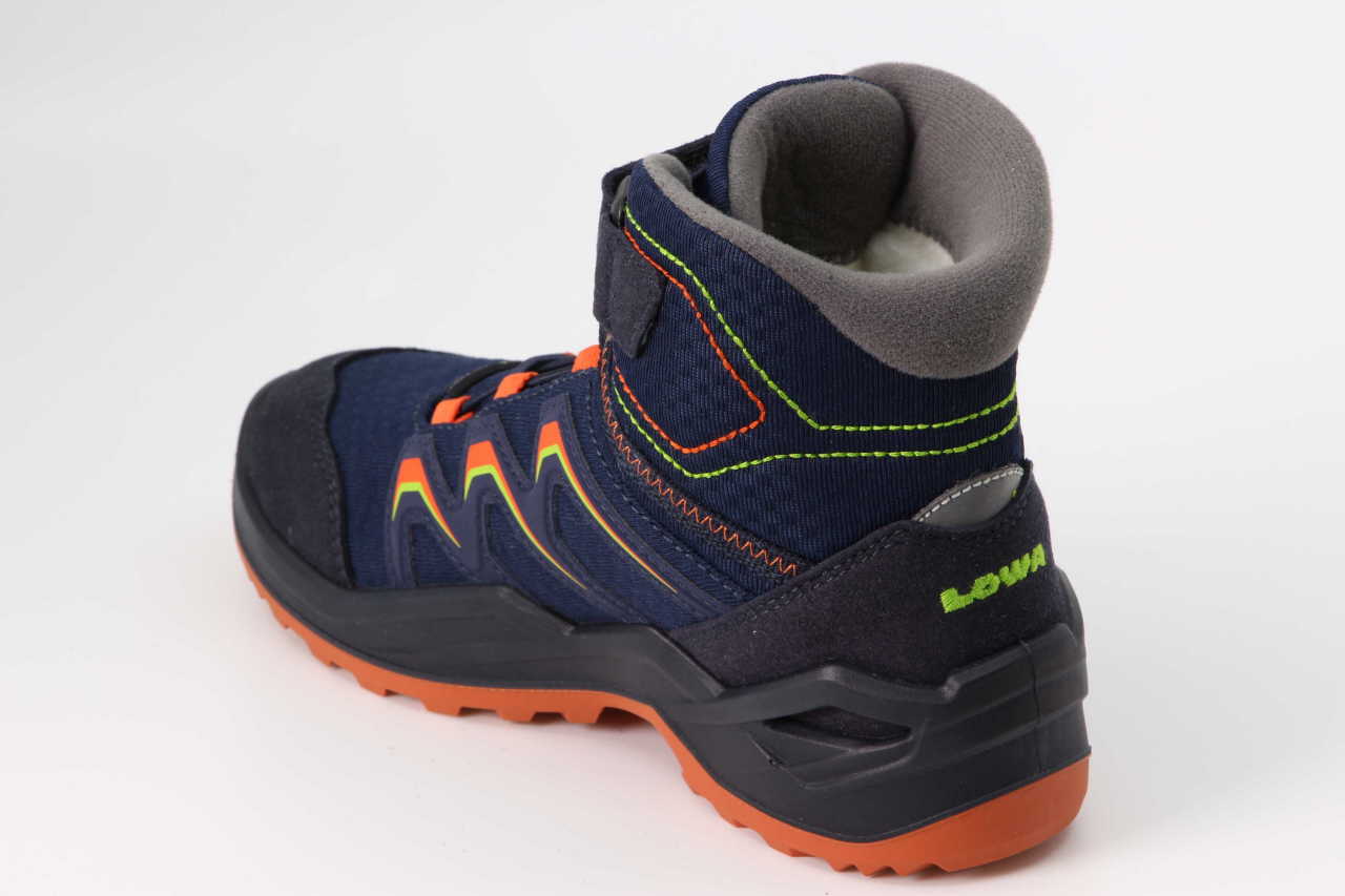 Lowa Maddox warm GTX navy / orange
