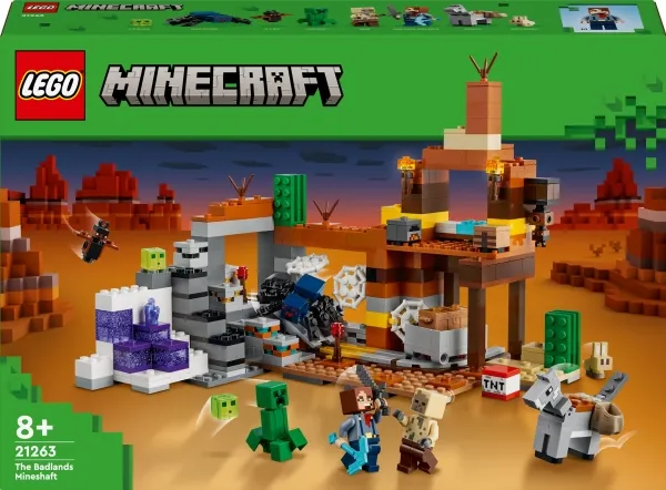 LEGO Minecraft 21263 Badlands-mineskakten