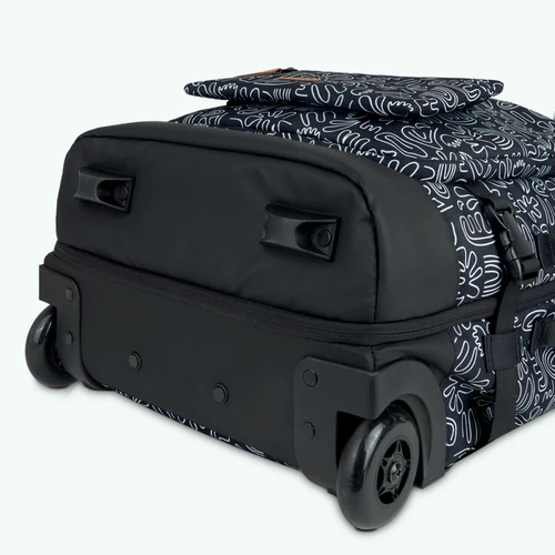 Valise souple 2 roues small Amiens noir