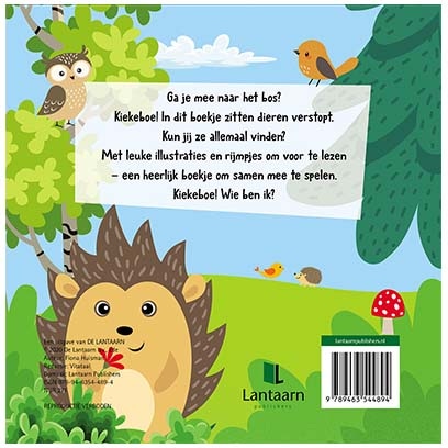 Mijn kiekeboeboek bosvriendjes