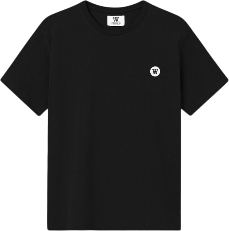 Wood Wood Ace badge T-shirt Black