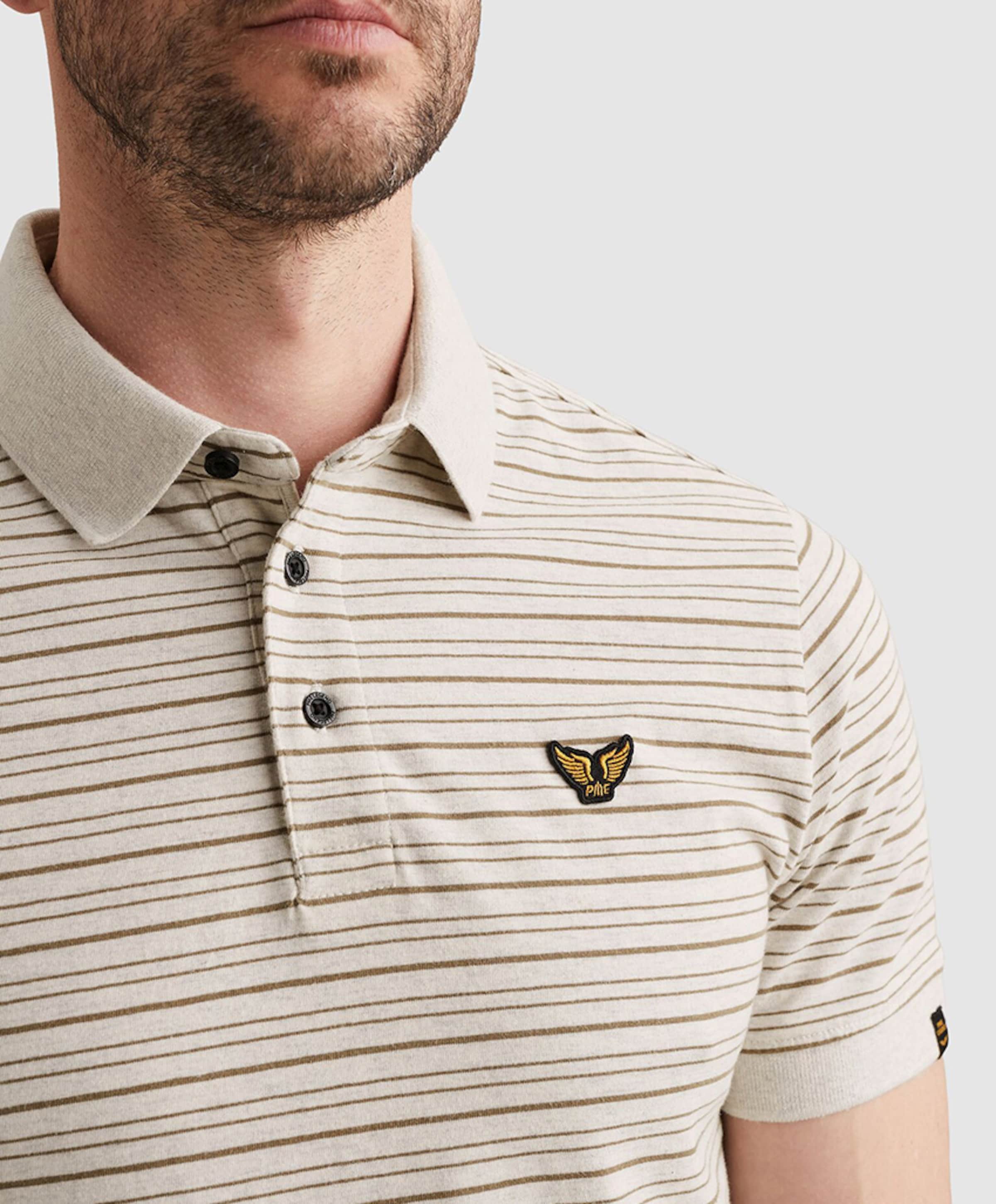 PME Legend Heren polo ecru