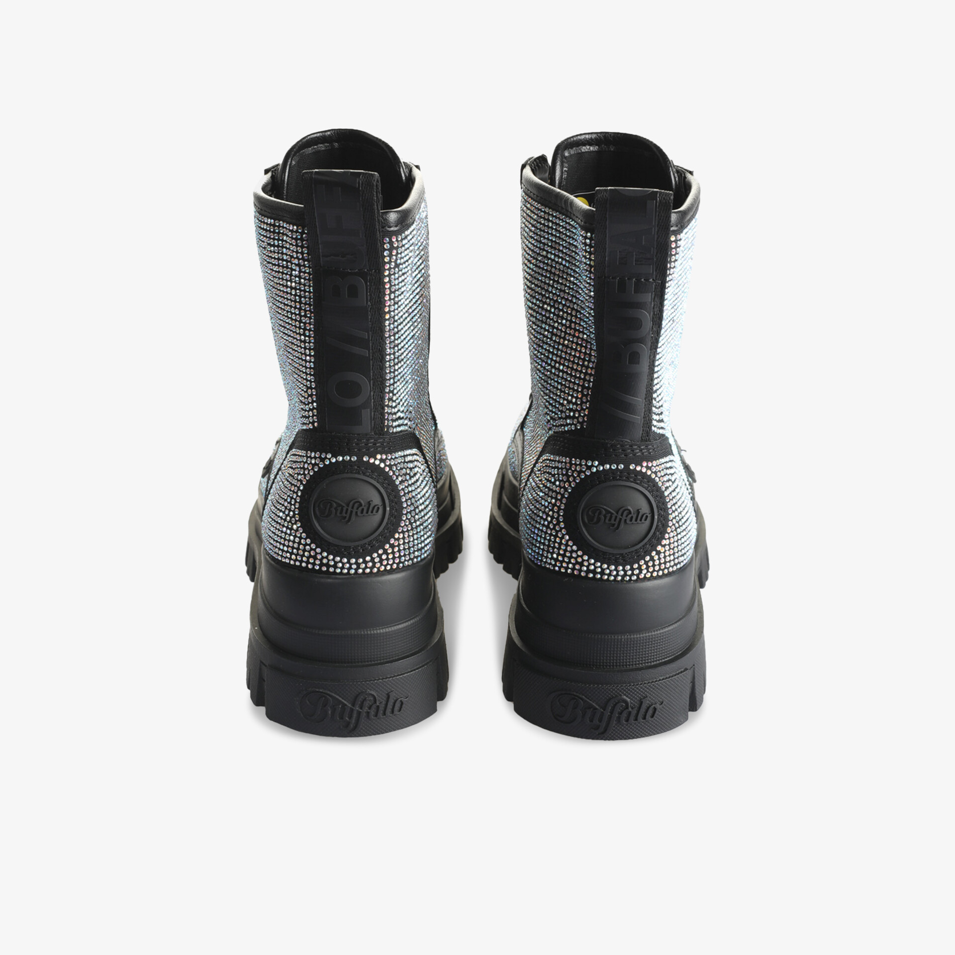 Buffalo Aspha RLD Damen Biker Boots schwarz