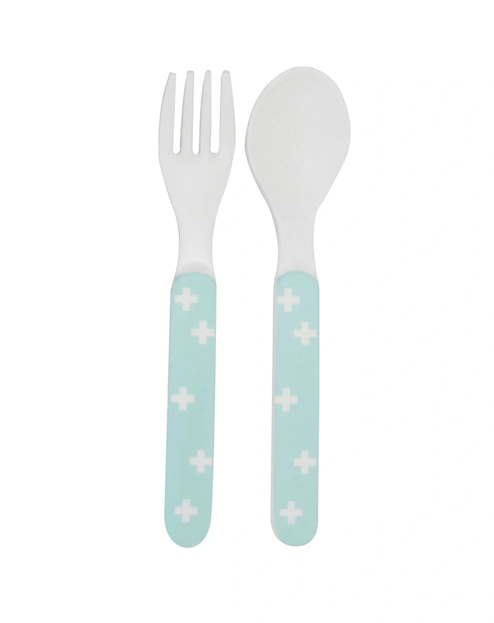 Geschirrset KREUZE 5-teilig in mint