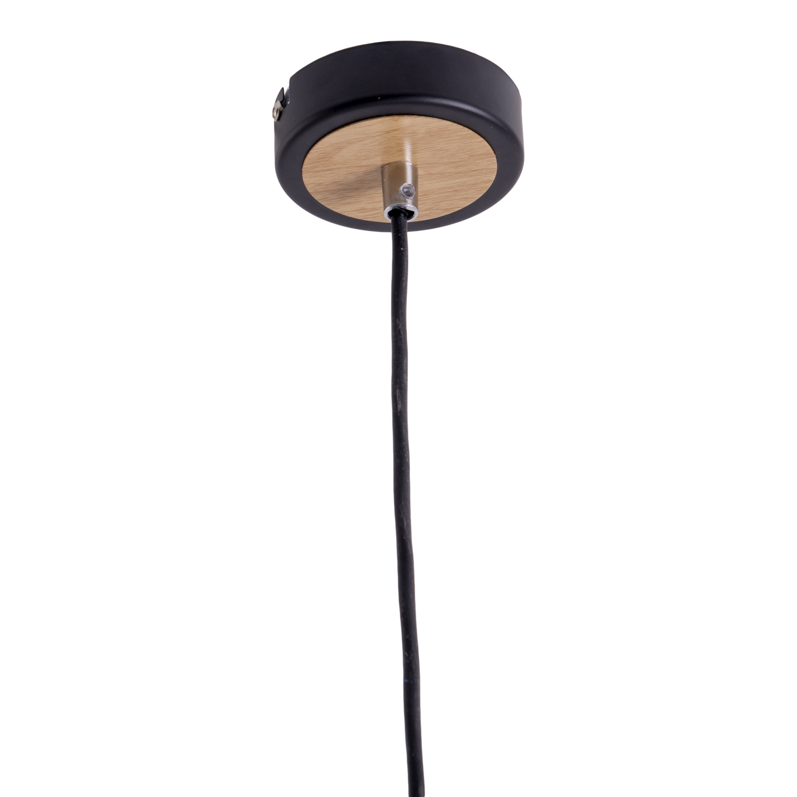 Pendelleuchte - schwarz - 120 cm