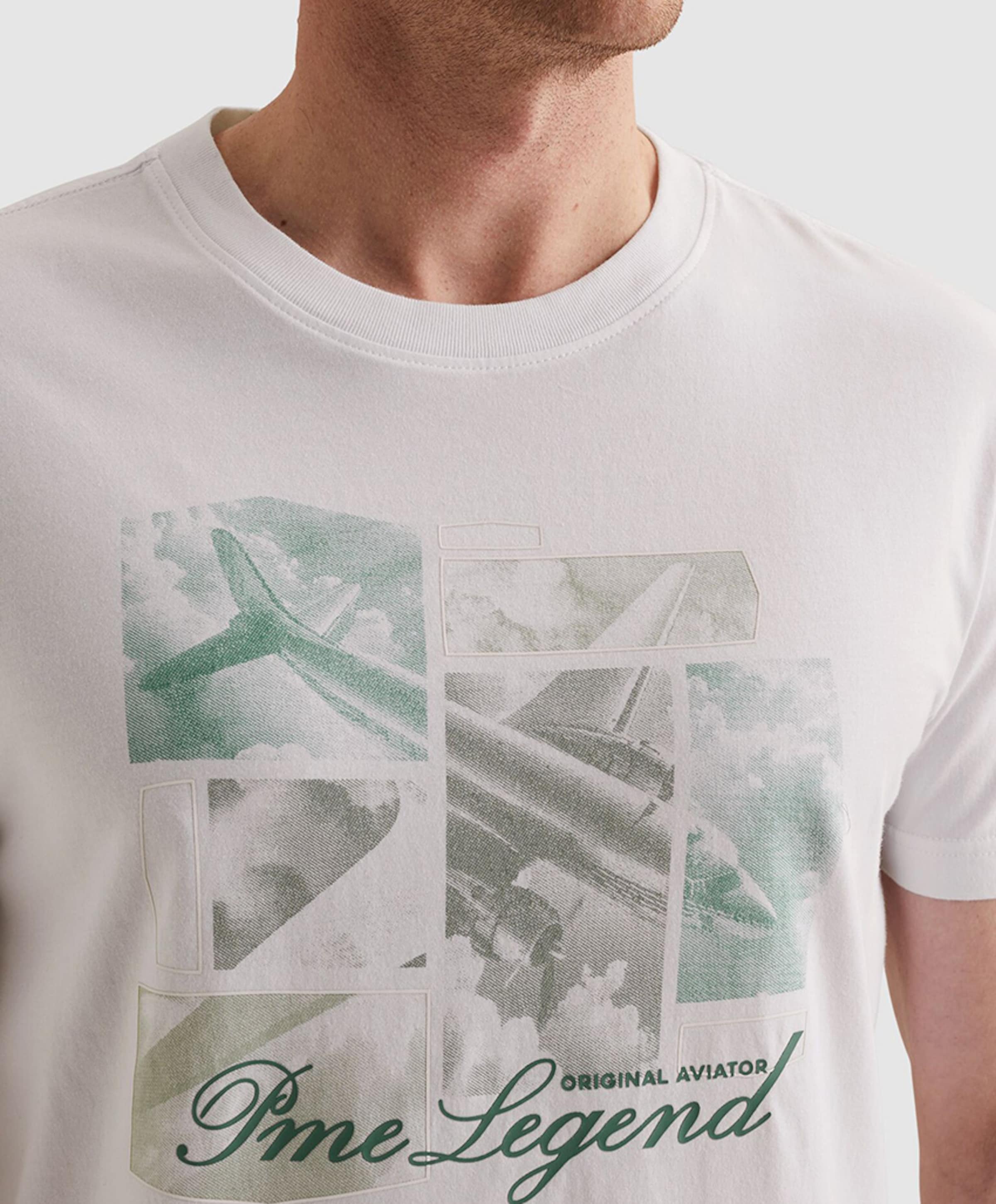 PME Legend Heren T-shirt wit