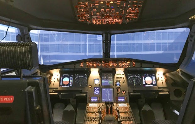 Flugsimulator Airbus A320 in Leipzig als Geschenkidee