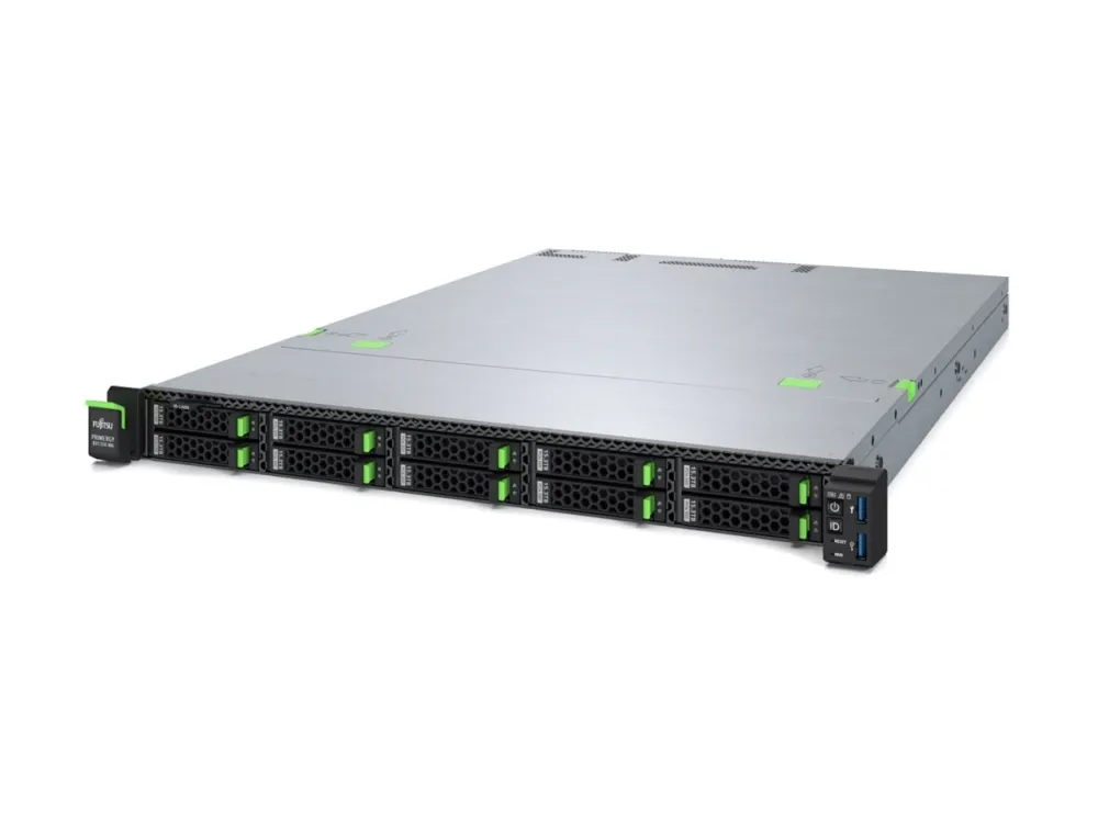 Fujitsu PRIMERGY RX1330 M6 - Server - rack-monterbar 1U - 1 x Xeon E-2436 / op til 5 GHz - RAM 32 GB - ingen HDD - Gigabit Ethernet - intet OS - skærm: ingen