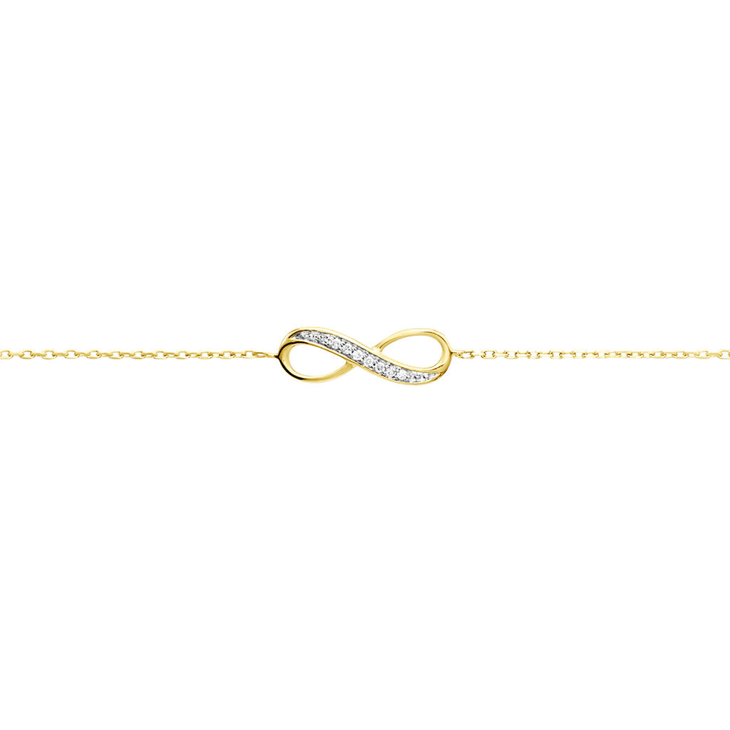 Bracelet Or Jaune Akulina Diamants