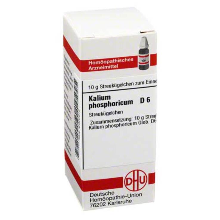 DHU Kalium phosphoricum D 6 Globuli, 10 g
