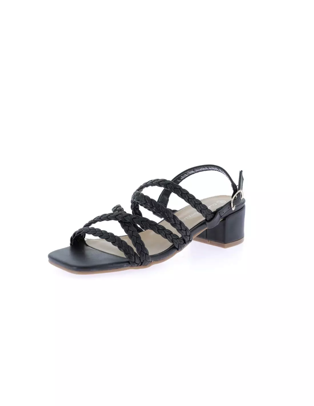 CLAUDIA GHIZZANI 2AA1581101 - Sandales & nu-pieds BLACK-PU