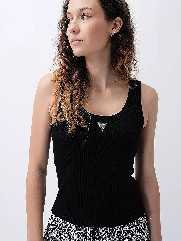 GUESS Top schwarz