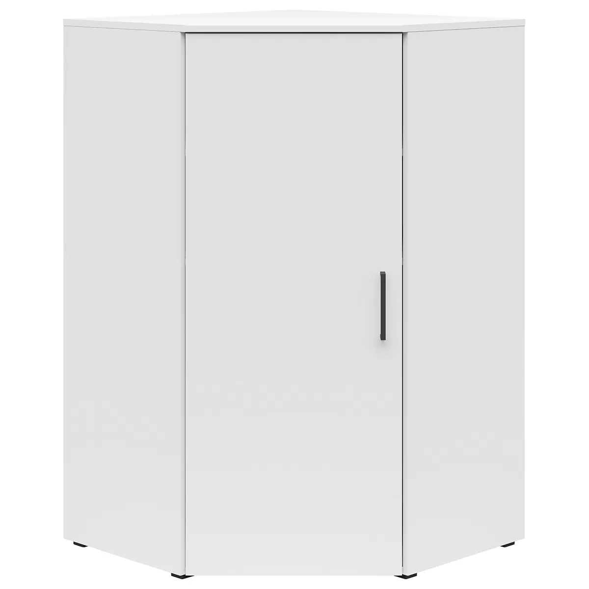 Eckschrank 1T Cabinet weiss