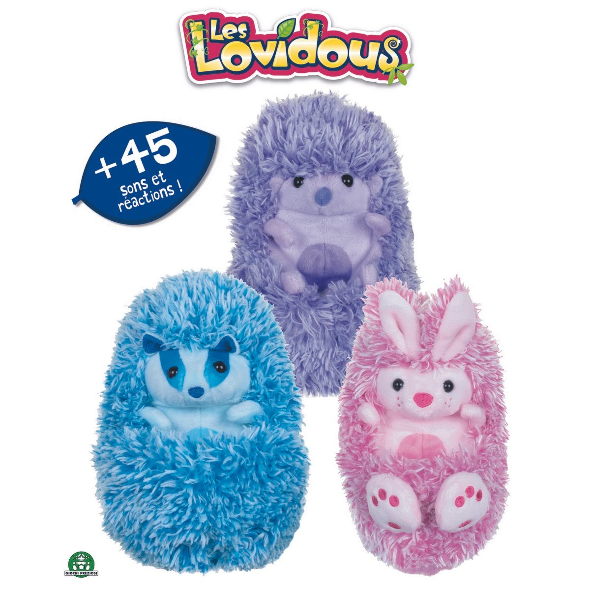Peluche interactive Les Lovidous
