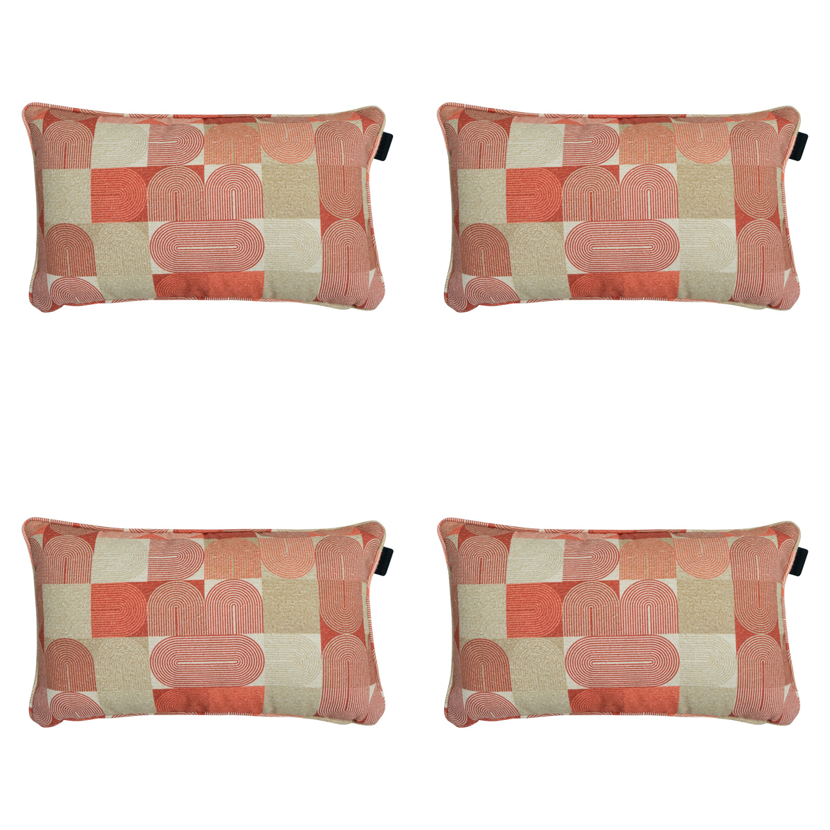 Madison Jacky terra Sierkussen - Set van 4