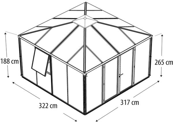 Vitavia Gewächshaus Moros, ESG/HKP