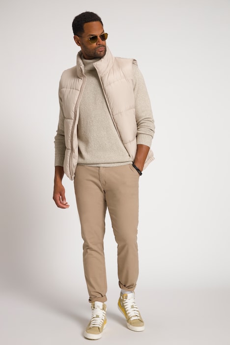 STHUGE Steppweste, DaunenTouch Wattierung, Stehkragen, Zipper, bis 8 XL