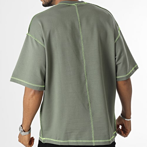 Tee Shirt Oversize Large Vert Kaki