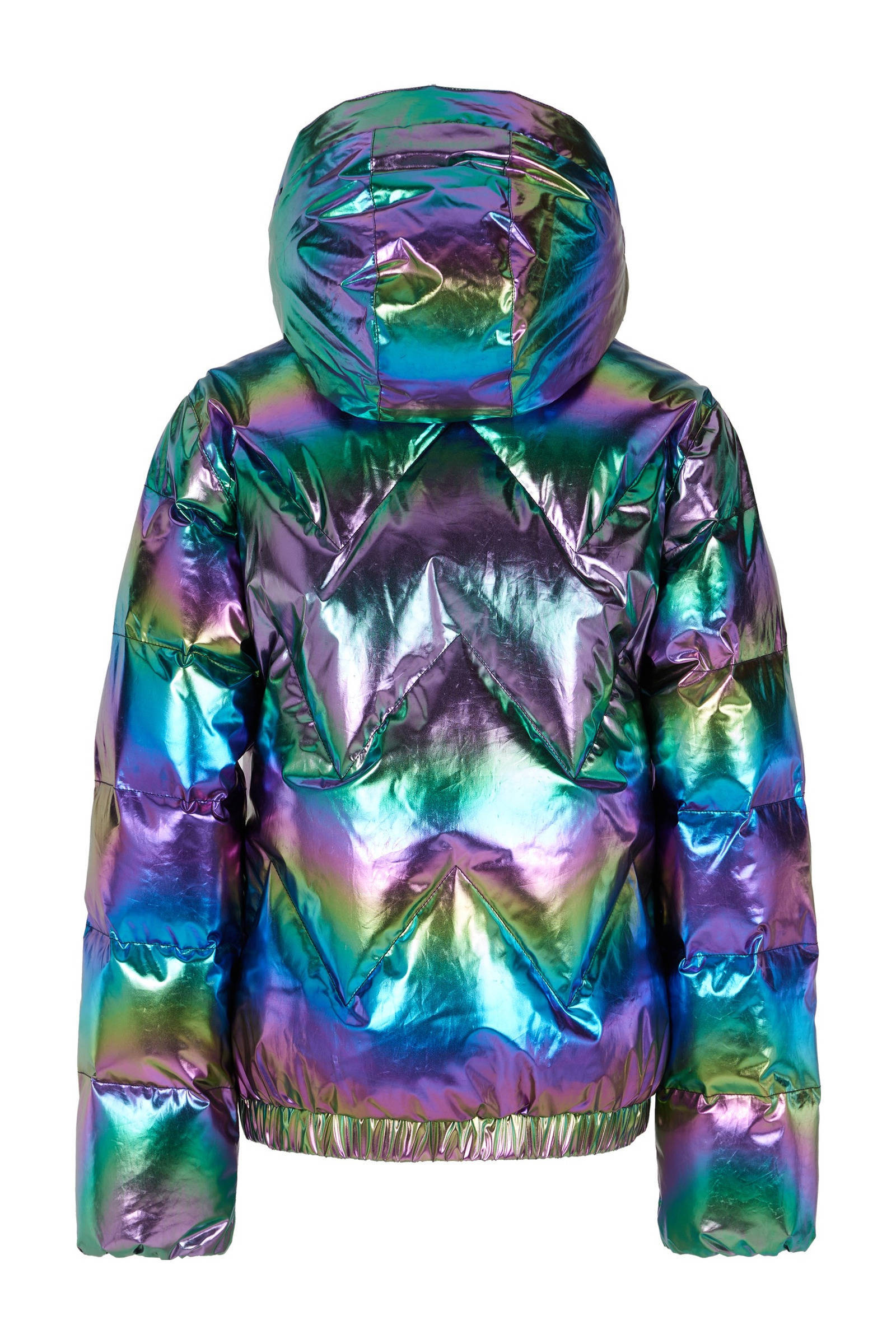 Protest ski-jack Selina Jr paars/zwart metallic