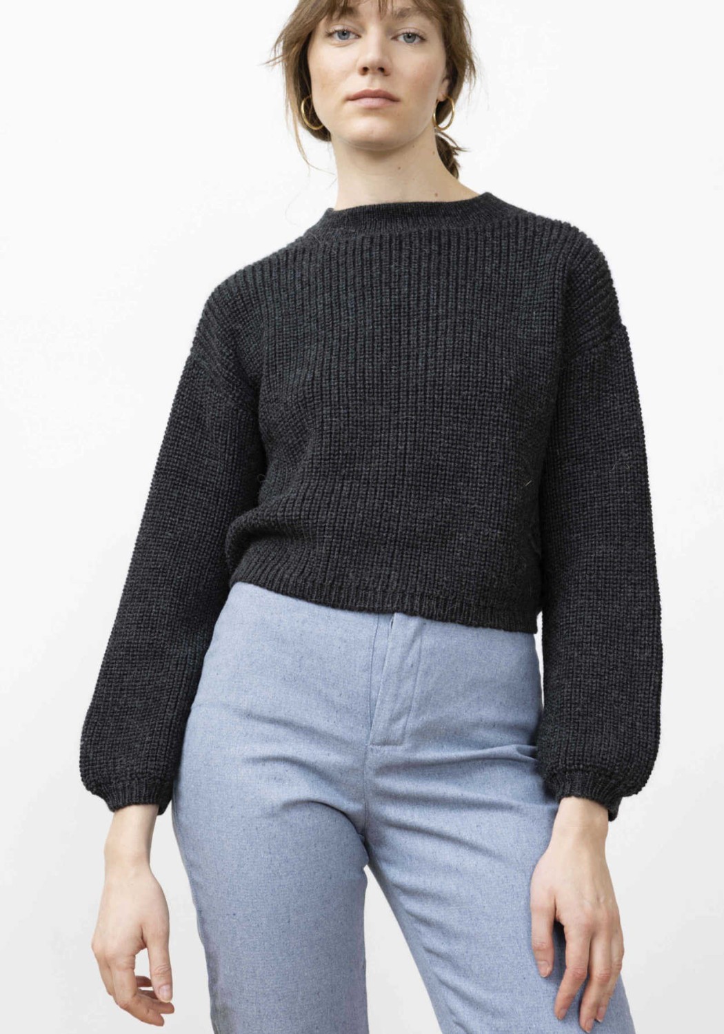 Jungle Folk Cardigan Tosca Anthracite