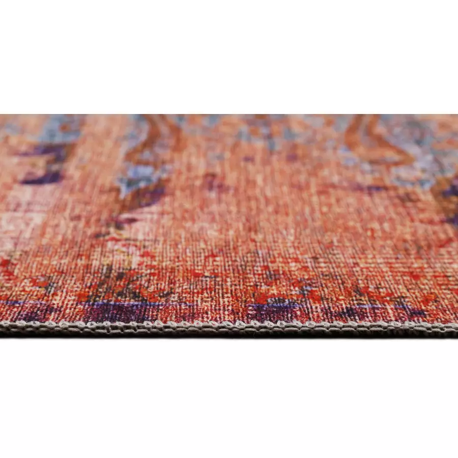 Wecon home Kurzflorteppich Rooftop rot,blau