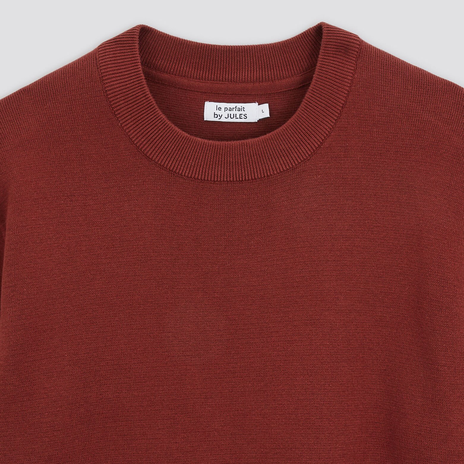 Pull uni 'le parfait by JULES' Bordeaux