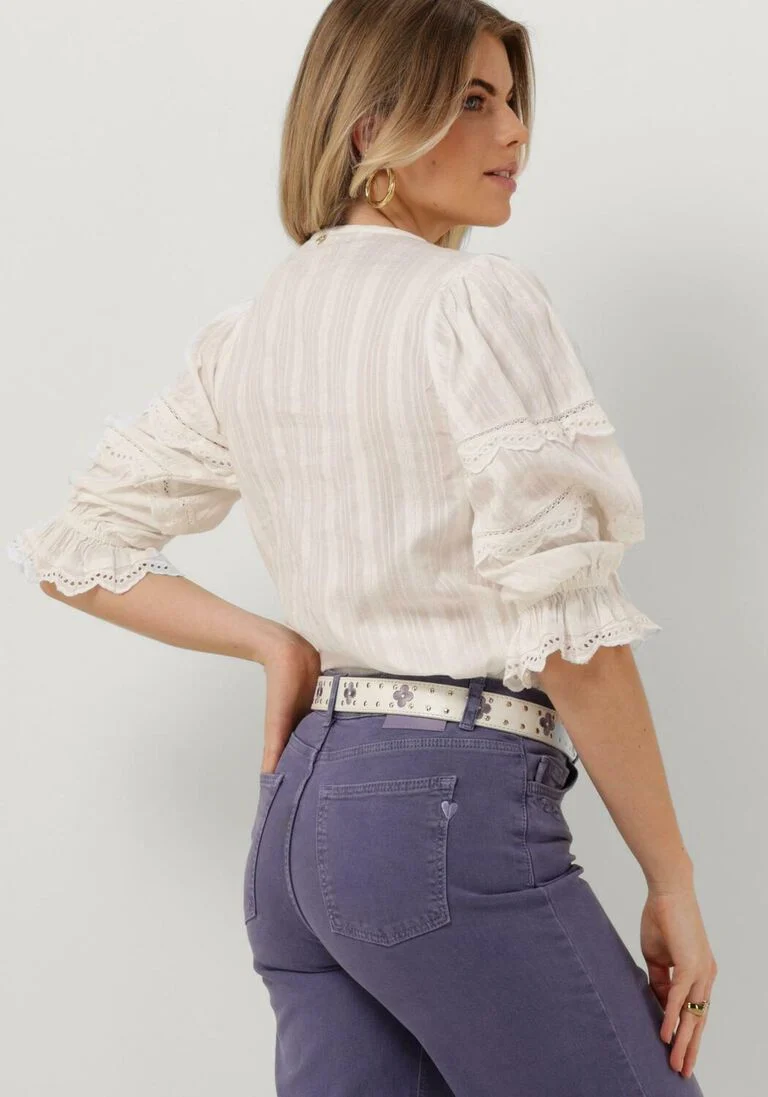 FABIENNE CHAPOT gebroken wit fabienne chapot top lucia ss top 278